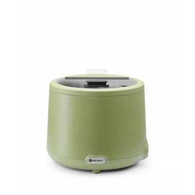 Kotlik na polévku UNIQ, HENDI, designed by Robert Bronwasser, 8L, Zelená, 230V/500W, ⌀365x(H)325mm | 860540